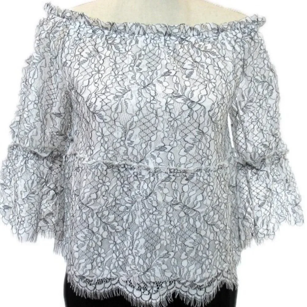 Cupcakes & Cashmere Lace Top - Picture 3 of 7
